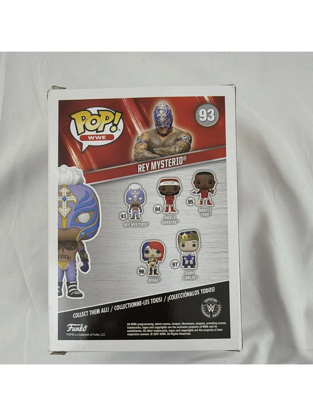 Funko Pop! Vinyl WWE Rey Mysterio #93 Amazon Exclusive Glows in the Dark
